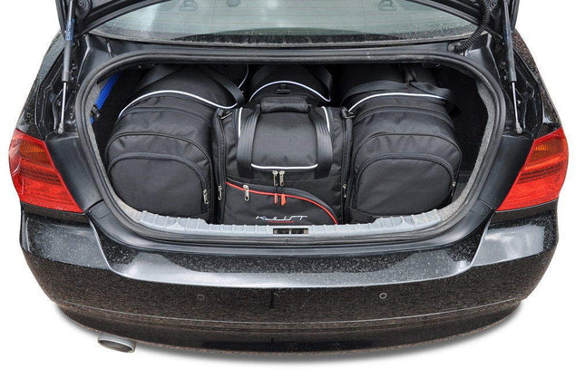 Kjust Reistassenset voor BMW 3 serie Sedan 2005-2010 - Set van 4 Tassen met 2 Roltassen en 2 Vliegtuigtassen