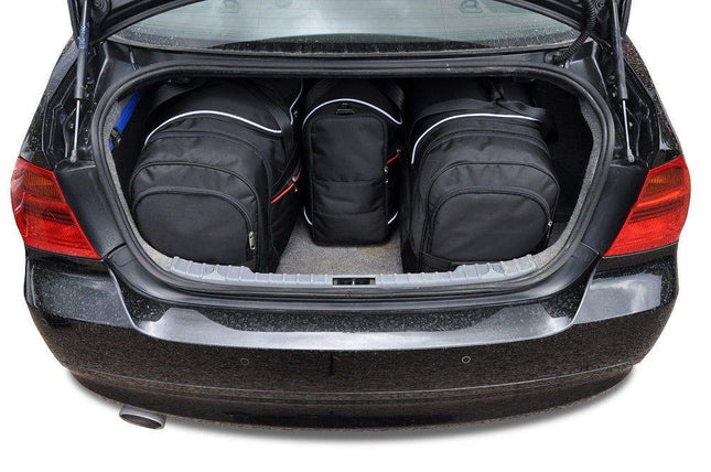 Kjust Reistassenset voor BMW 3 serie Sedan 2005-2010 - Set van 4 Tassen met 2 Roltassen en 2 Vliegtuigtassen