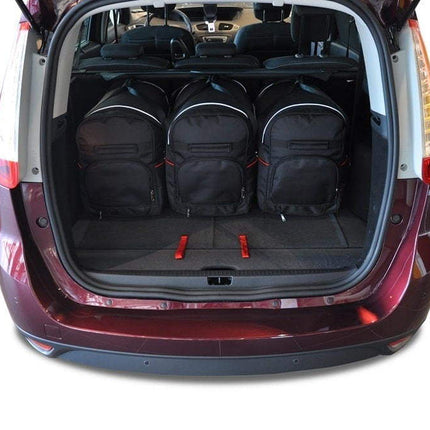 Kjust Reistassenset voor Renault Grand Scenic 2009-2017 - Set van 5 Tassen met 3 Roltassen en 2 Sporttassen