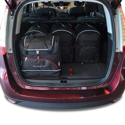 Kjust Reistassenset voor Renault Grand Scenic 2009-2017 - Set van 5 Tassen met 3 Roltassen en 2 Sporttassen