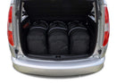 Kjust Reistassenset voor Skoda Roomster 2006-2015 - Set van 3 Tassen met 3 Roltassen