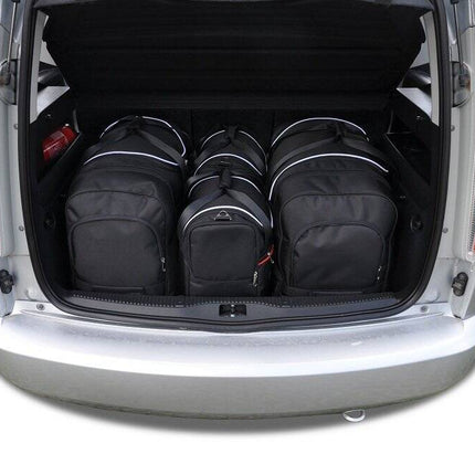 Kjust Reistassenset voor Skoda Roomster 2006-2015 - Set van 4 Tassen met 2 Roltassen en 2 Vliegtuigtassen