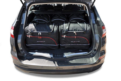 Kjust Reistassenset voor Ford Mondeo stationwagen 2014-2022 - Set van 5 Tassen met 3 Roltassen en 2 Sporttassen