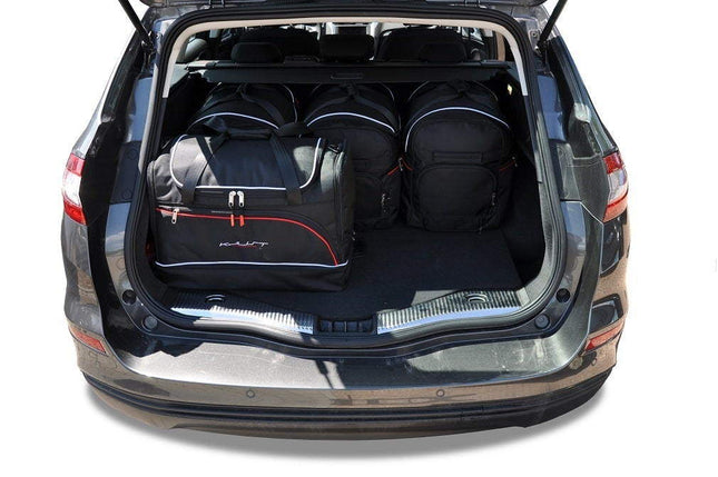 Kjust Reistassenset voor Ford Mondeo stationwagen 2014-2022 - Set van 5 Tassen met 3 Roltassen en 2 Sporttassen