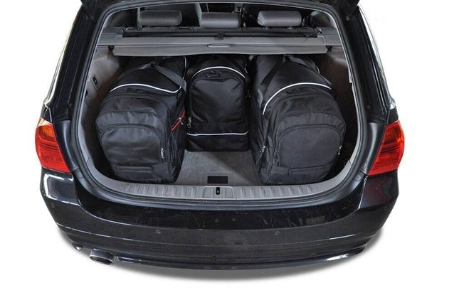 Kjust Reistassenset voor BMW 3 serie Touring 2005-2010 - Set van 4 Tassen met 2 Roltassen en 2 Sporttassen