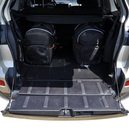 Kjust Reistassenset voor Mitsubishi Outlander 2007-2013 - Set van 5 Tassen met 3 Roltassen en 2 Vliegtuigtassen