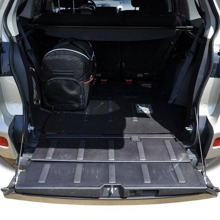 Kjust Reistassenset voor Mitsubishi Outlander 2007-2013 - Set van 5 Tassen met 3 Roltassen en 2 Vliegtuigtassen