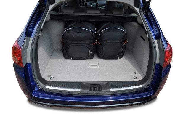 Kjust Reistassenset voor Honda Accord Tourer 2008-2013 - Set van 4 Tassen met 2 Roltassen en 2 Sporttassen