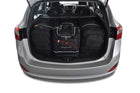 Kjust Reistassenset voor Hyundai i30 Tourer 2012-2017 - Set van 4 Tassen met 2 Roltassen en 2 Sporttassen