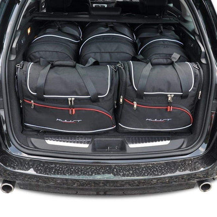 Kjust Reistassenset voor Renault Laguna Sport Tourer 2008-2015 - Set van 5 Tassen met 3 Roltassen en 2 Vliegtuigtassen
