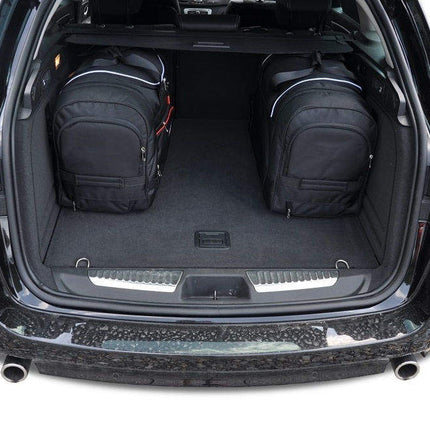 Kjust Reistassenset voor Renault Laguna Sport Tourer 2008-2015 - Set van 5 Tassen met 3 Roltassen en 2 Vliegtuigtassen