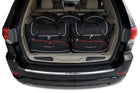 Kjust Reistassenset voor Jeep Grand Cherokee 2011-2022 - Set van 5 Tassen met 3 Roltassen en 2 Vliegtuigtassen