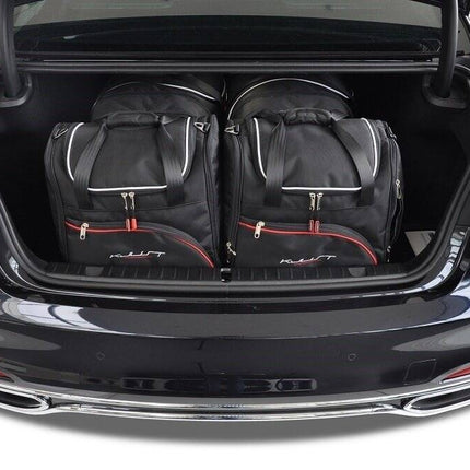 Kjust Reistassenset voor BMW 7 serie 2015-2022 - Set van 4 Tassen met 2 Roltassen en 2 Sporttassen