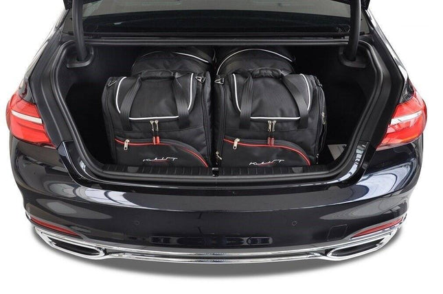 Kjust Reistassenset voor BMW 7 serie 2015-2022 - Set van 4 Tassen met 2 Roltassen en 2 Sporttassen