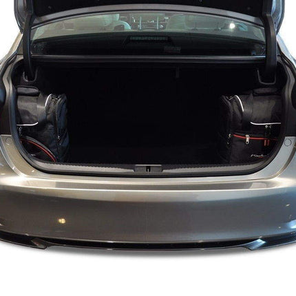 Kjust Reistassenset voor Lexus GS Sedan vanaf 2012 - Set van 4 Tassen met 2 Roltassen en 2 Vliegtuigtassen