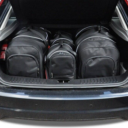 Kjust Reistassenset voor Ford Focus 5-deurs 2008-2011 - Set van 4 Tassen met 2 Roltassen en 2 Vliegtuigtassen