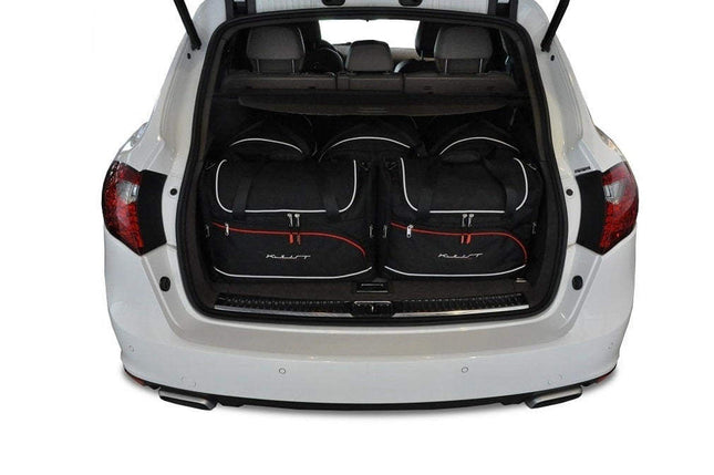 Kjust Reistassenset voor Porsche Cayenne 2010-2018 - Set van 5 Tassen met 3 Roltassen en 2 Vliegtuigtassen