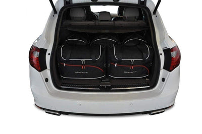 Kjust Reistassenset voor Porsche Cayenne 2010-2018 - Set van 5 Tassen met 3 Roltassen en 2 Vliegtuigtassen