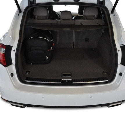Kjust Reistassenset voor Porsche Cayenne 2010-2018 - Set van 5 Tassen met 3 Roltassen en 2 Vliegtuigtassen
