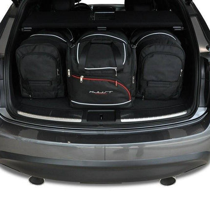 Kjust Reistassenset voor Infiniti QX70 2013-2017 - Set van 4 Tassen met 3 Roltassen en 1 Vliegtuigtas