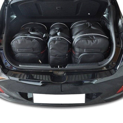 Kjust Reistassenset voor Hyundai i30 3-deurs 2013-2017 - Set van 3 Tassen met 2 Roltassen en 1 Vliegtuigtas