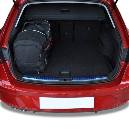 Kjust Reistassenset voor Seat Leon 5-deurs 2013-2020 - Set van 4 Tassen met 2 Roltassen en 2 Sporttassen