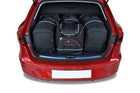 Kjust Reistassenset voor Seat Leon 5-deurs 2013-2020 - Set van 4 Tassen met 2 Roltassen en 2 Sporttassen