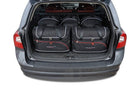 Kjust Reistassenset voor Volvo V70 stationwagen 2000-2007 - Set van 5 Tassen met 3 Roltassen en 2 Vliegtuigtassen