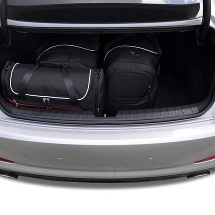 Kjust Reistassenset voor Hyundai i40 Sedan vanaf 2011 - Set van 4 Tassen met 2 Roltassen en 2 Vliegtuigtassen