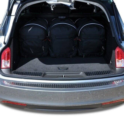 Kjust Reistassenset voor Opel Insignia Sports Tourer 2008-2017 - Set van 5 Tassen met 3 Roltassen en 2 Vliegtuigtassen