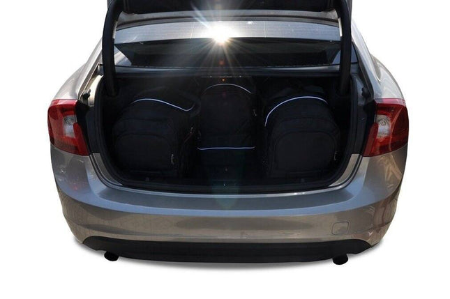 Kjust Reistassenset voor Volvo S60 Sedan 2010-2019 - Set van 4 Tassen met 2 Roltassen en 2 Sporttassen