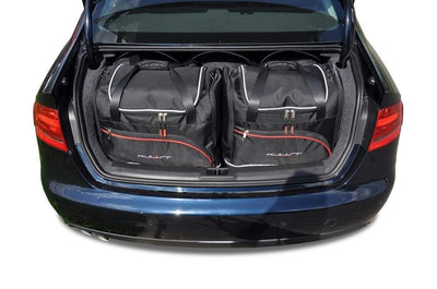 Kjust Reistassenset voor Audi A4 Sedan 2008-2015 - Set van 5 Tassen met 3 Roltassen en 2 Sporttassen