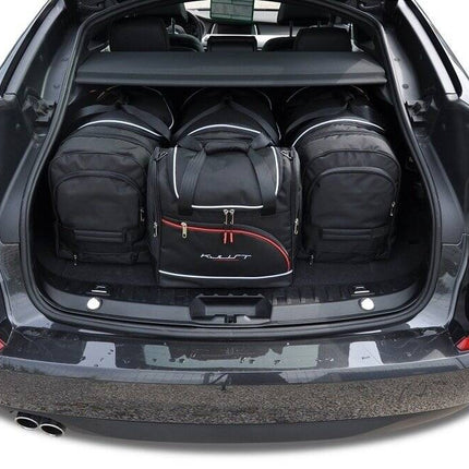 Kjust Reistassenset voor BMW 5 serie GT 2009-2017 - Set van 4 Tassen met 3 Roltassen en 1 Vliegtuigtas