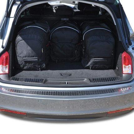 Kjust Reistassenset voor Opel Insignia Sports Tourer 2008-2017 - Set van 4 Tassen met 3 Roltassen en 1 Sporttas