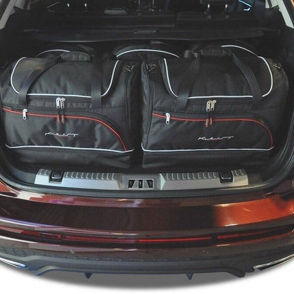 Kjust Reistassenset voor Ford Edge 2016-2019 - Set van 5 Tassen met 3 Roltassen en 2 Sporttassen