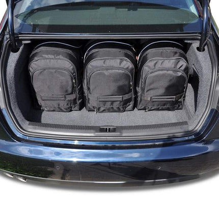 Kjust Reistassenset voor Audi A4 Sedan 2008-2015 - Set van 5 Tassen met 3 Roltassen en 2 Vliegtuigtassen