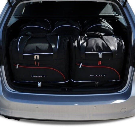 Kjust Reistassenset voor Volkswagen Passat Variant 2011-2014 - Set van 5 Tassen met 3 Roltassen en 2 Sporttassen