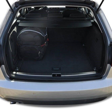 Kjust Reistassenset voor Audi A4 Avant 2002-2005 - Set van 5 Tassen met 2 Roltassen en 3 Vliegtuigtassen
