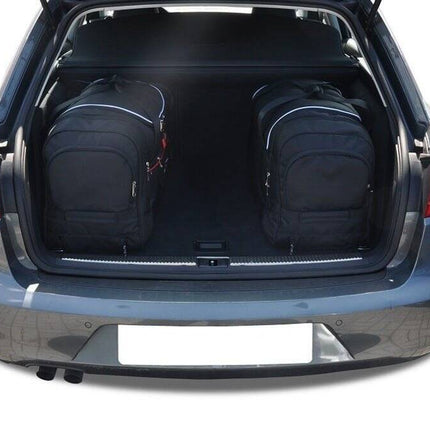 Kjust Reistassenset voor Seat Exeo ST stationwagen 2009-2013 - Set van 4 Tassen met 2 Roltassen en 2 Sporttassen