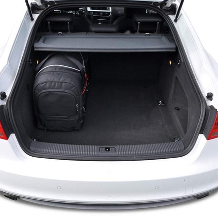 Kjust Reistassenset voor Audi A5 Sportback 2009-2017 - Set van 5 Tassen met 3 Roltassen en 2 Vliegtuigtassen