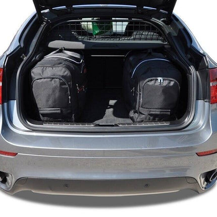 Kjust Reistassenset voor BMW X6 2008-2015 - Set van 4 Tassen met 3 Roltassen en 1 Sporttas