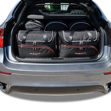 Kjust Reistassenset voor BMW X6 2008-2015 - Set van 5 Tassen met 3 Roltassen en 2 Vliegtuigtassen