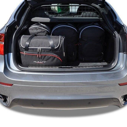 Kjust Reistassenset voor BMW X6 2008-2015 - Set van 5 Tassen met 3 Roltassen en 2 Vliegtuigtassen