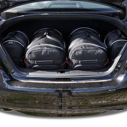 Kjust Reistassenset voor Infiniti Q70 Sedan 2013-2019 - Set van 4 Tassen met 2 Roltassen en 2 Vliegtuigtassen