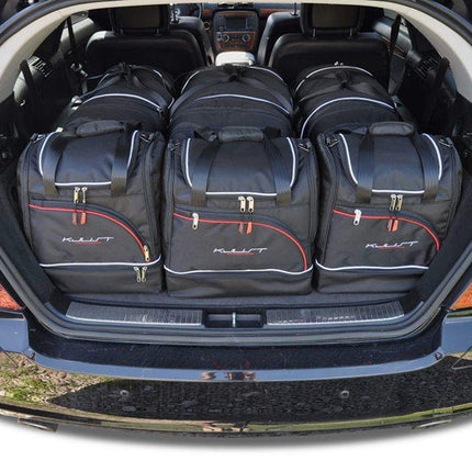 Kjust Reistassenset voor Mercedes Benz R-Klasse 2005-2015 - Set van 6 Tassen met 3 Roltassen en 3 Sporttassen