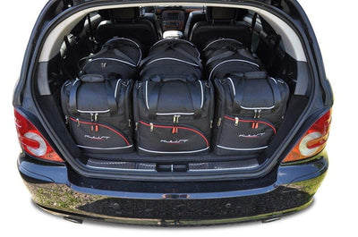 Kjust Reistassenset voor Mercedes Benz R-Klasse 2005-2015 - Set van 6 Tassen met 3 Roltassen en 3 Vliegtuigtassen
