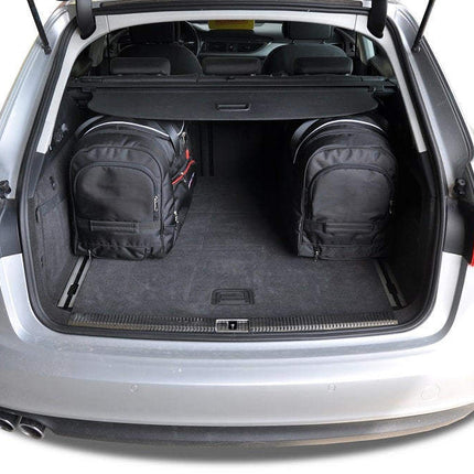 Kjust Reistassenset voor Audi A6 Avant 2011-2018 - Set van 5 Tassen met 3 Roltassen en 2 Vliegtuigtassen