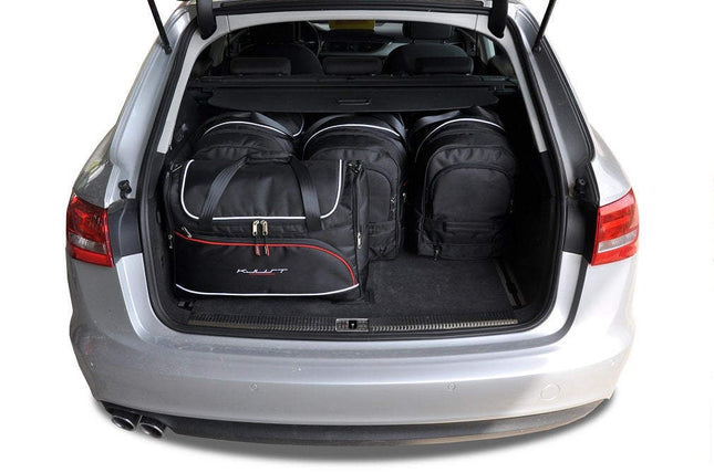 Kjust Reistassenset voor Audi A6 Allroad 2012-2018 - Set van 5 Tassen met 3 Roltassen en 2 Vliegtuigtassen