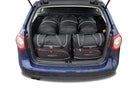 Kjust Reistassenset voor Volkswagen Passat Variant 2005-2011 - Set van 5 Tassen met 3 Roltassen en 2 Vliegtuigtassen