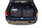 Kjust Reistassenset voor Mercedes Benz E-Klasse coupe 2009-2017 - Set van 5 Tassen met 3 Roltassen en 2 Sporttassen